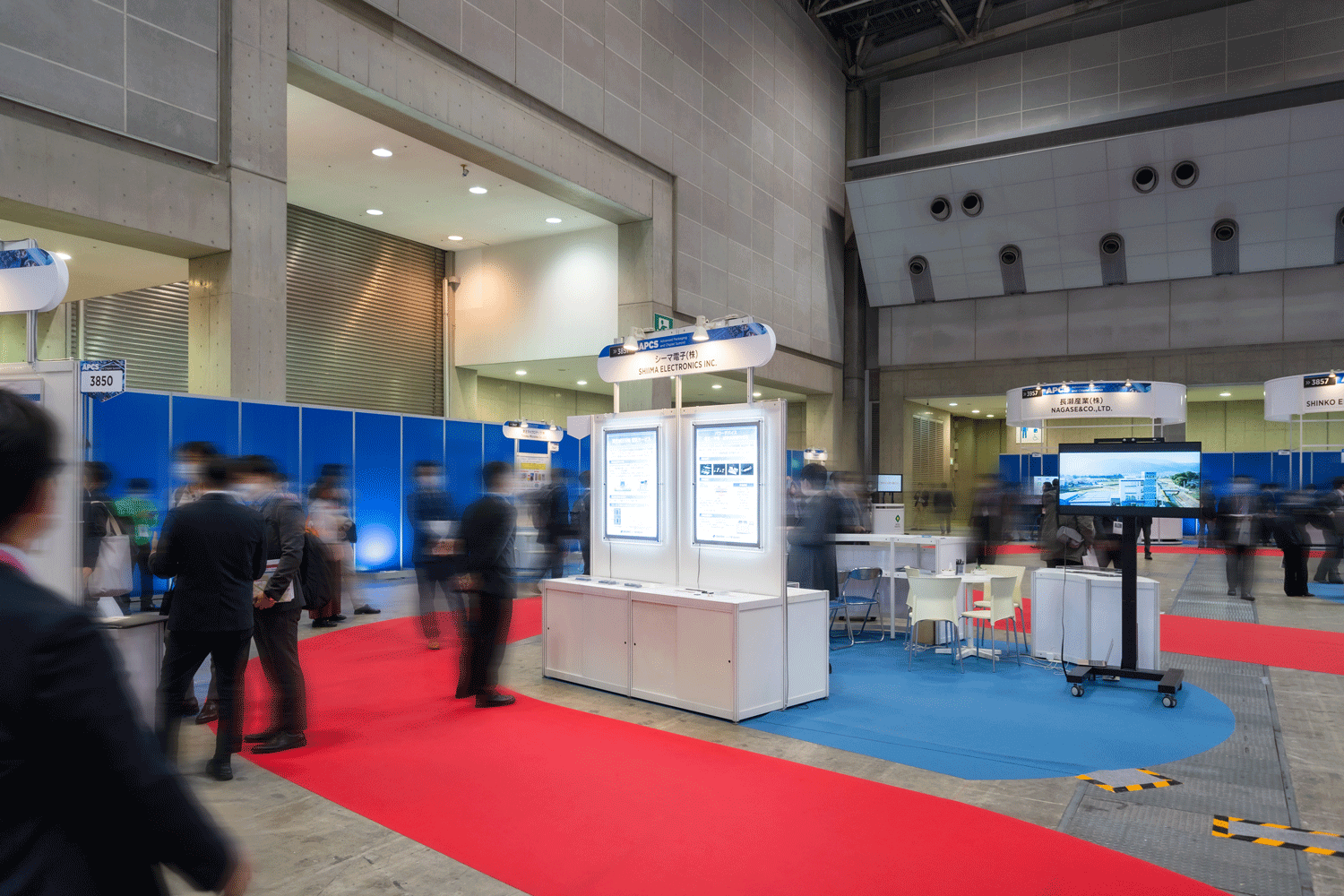 SEMICON JAPAN 2022 シーマ電子の展示ブース